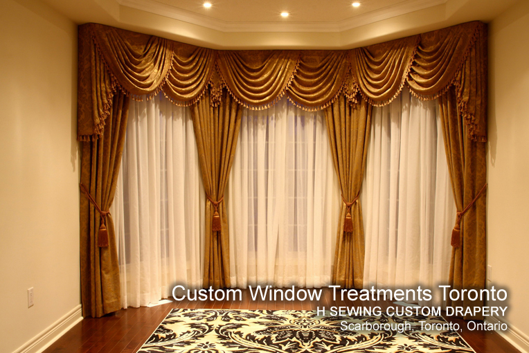 custom window treatments toronto
