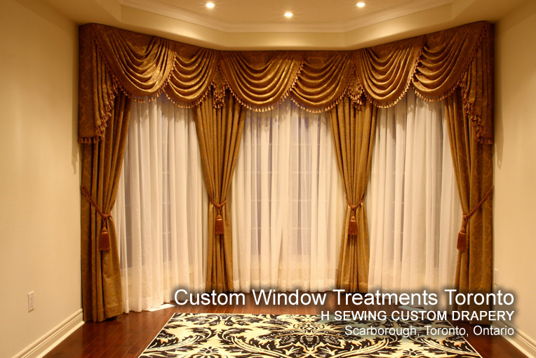 custom window treatments toronto