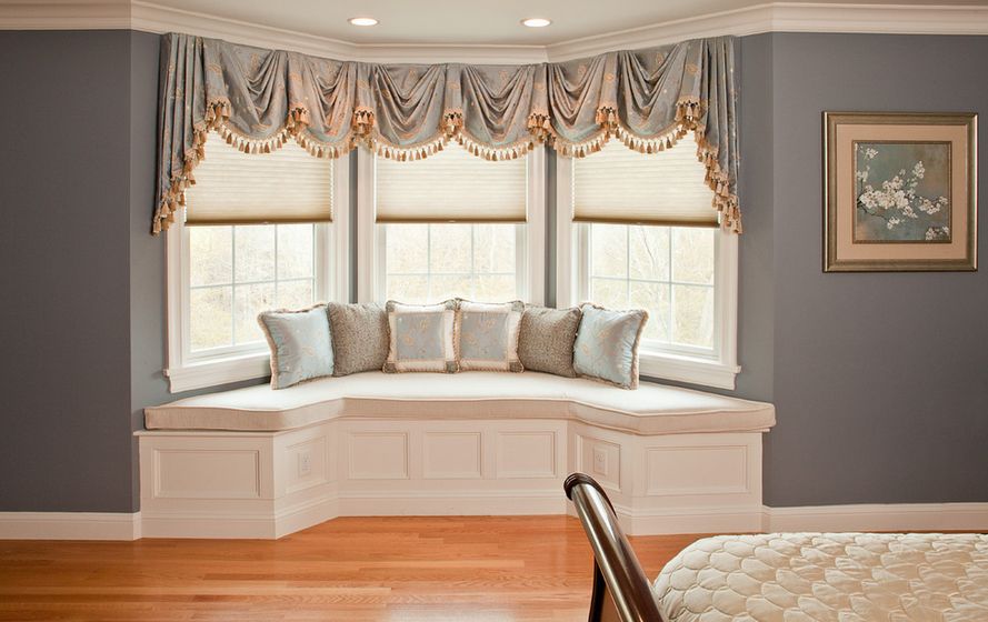 Bay Window Curtains 59 Off, Curtain Designs For Bay Windows
